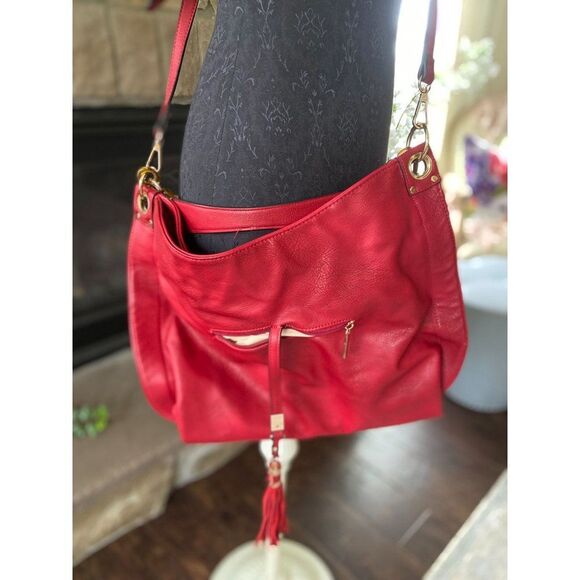 Michael Kors Red HOBO bag - Picture 4 of 5